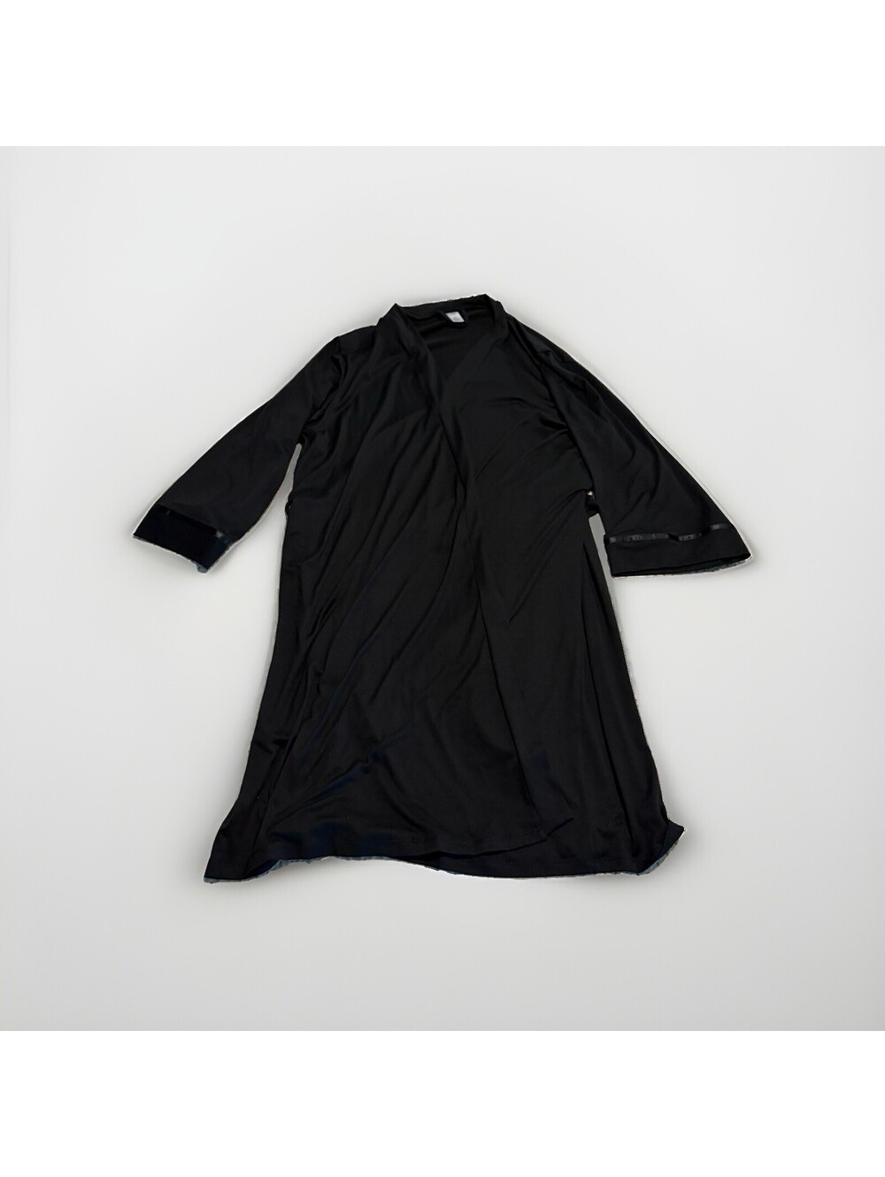 Women's ND Intimates Robe-Size L/XL-Very Soft & Comfy Black